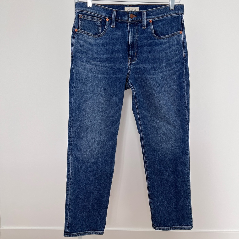 Madewell roadtripper slim boyjeans 29 petite super soft stretch denim boyfriend